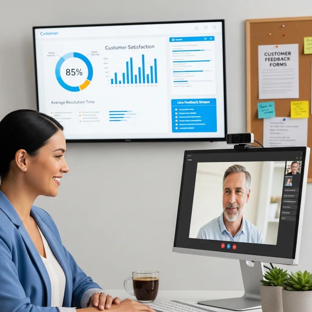 Customer service representative engaging with a client, emphasizing customer focus in quality management